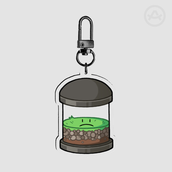 Caged Floory Double-sided Acrylic Keychain [Inanimate Insanity]