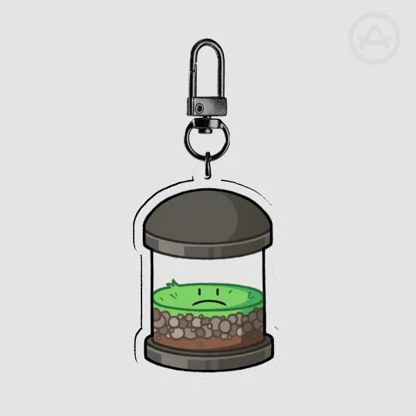 Caged Floory Double-sided Acrylic Keychain [Inanimate Insanity]