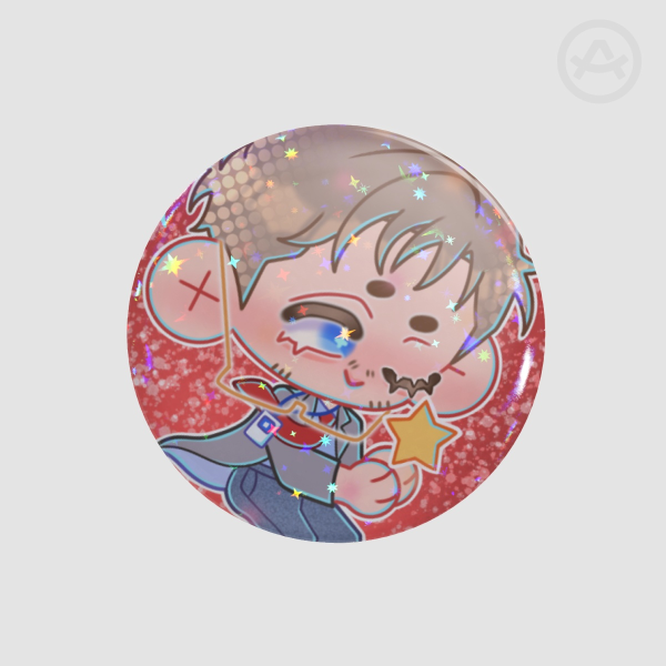 Ryland Grace Round Badges (Button Pins) | Project Hail Mary