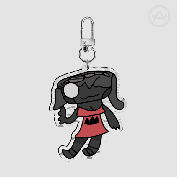 Summer Queen Ripple Keychain