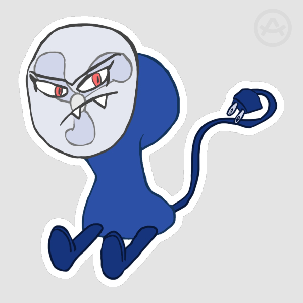 Fanny Matte Sticker Large