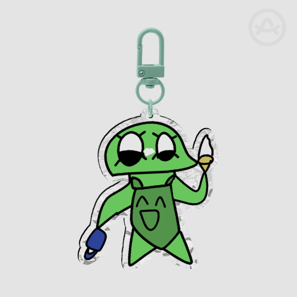 Summer Lil Slime Bro Ripple Keychain