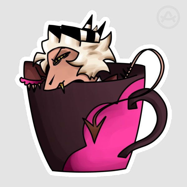 Striker | Die Cut Sticker | HellACollab Maid Collection