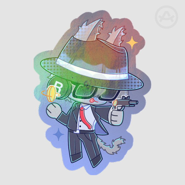 Chance Die Cut Sticker | Roblox - Forsaken