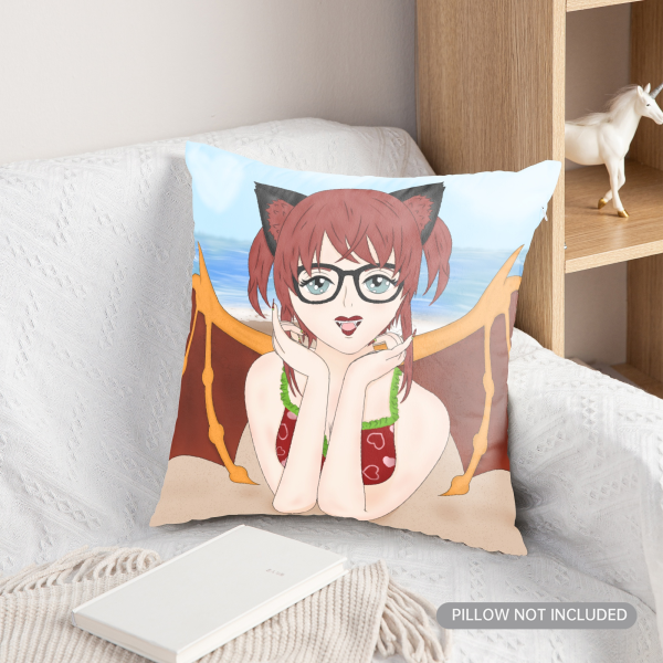 Choco Summer Single-sided Print Pillowcase - Single-sided Print