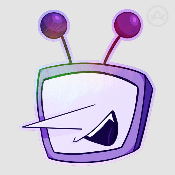 Tenna Deltarune Sticker