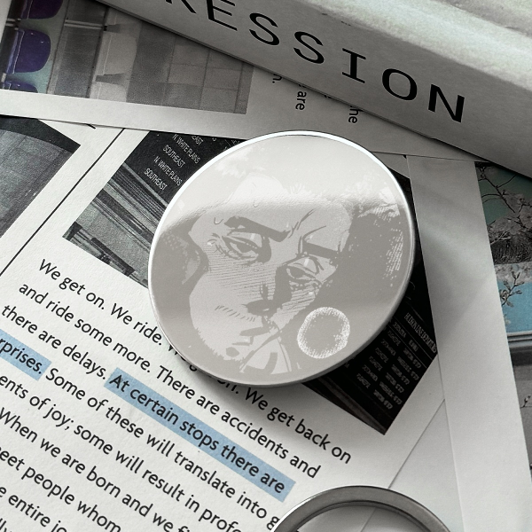 [GK] Ft. Toshiyuki Kadokura Matching Round Metal Badge