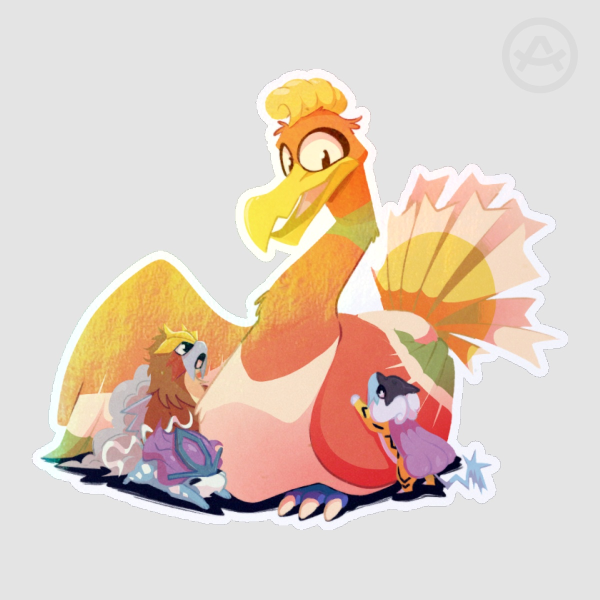 Ho-oh Sticker