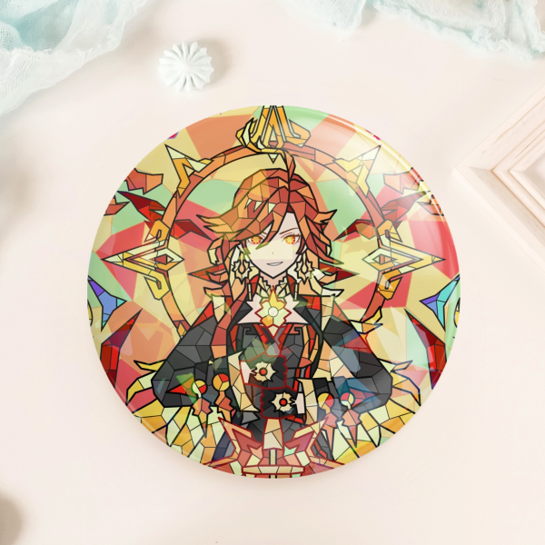 [Genshin Imapct] Mavuika Round Badges (Button Pins)