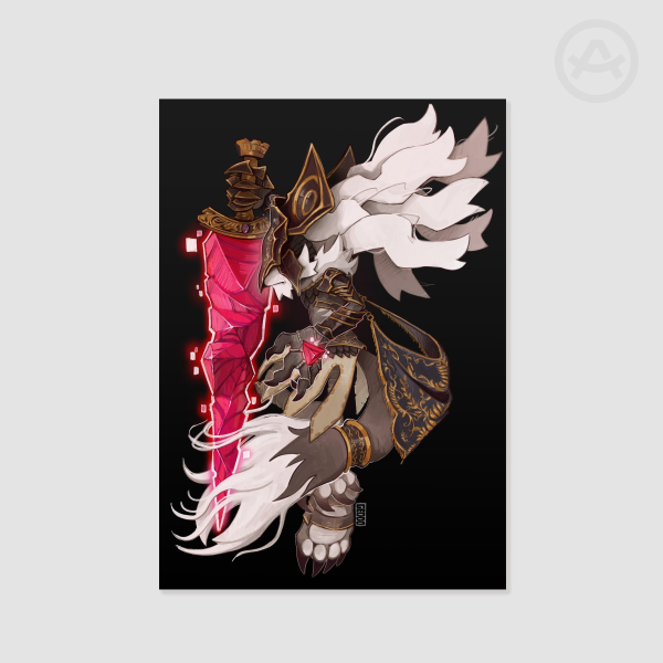 Infinite x Maliketh A4 Print