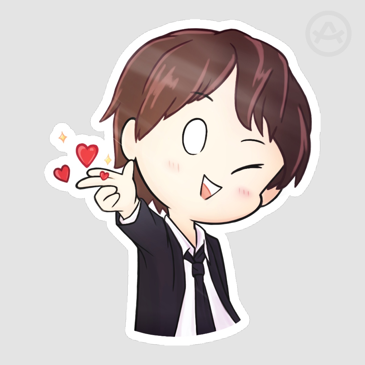 BTS Jin: WWH Sticker