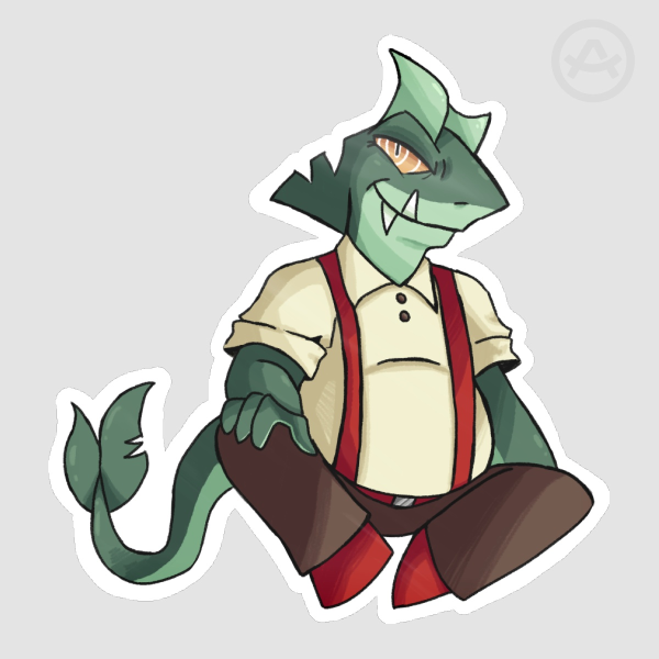 Grommet Sticker