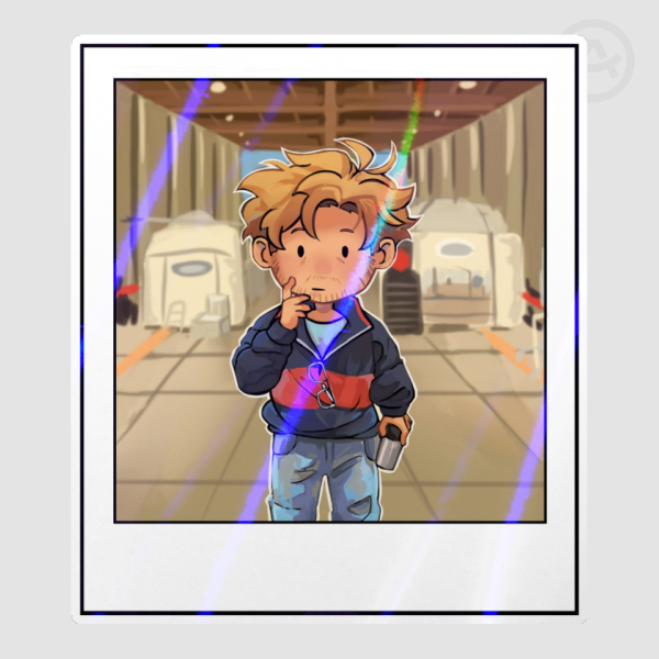 Ryland Grace Polaroid Sticker