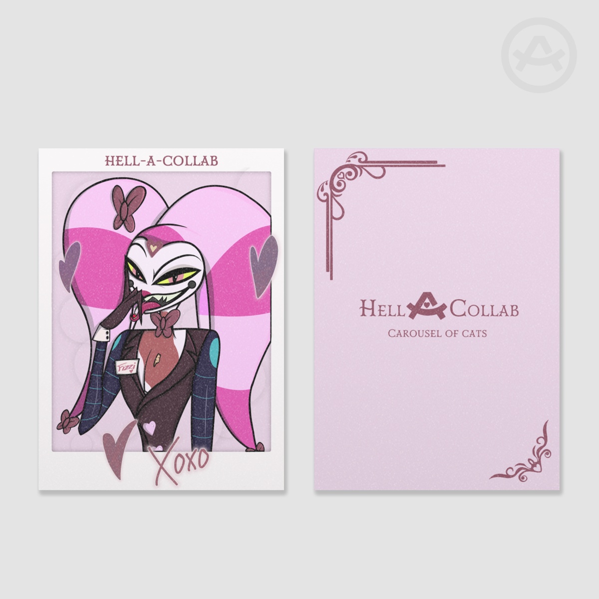 Butler Fizzarolli Holo Fancard || Maid Cafe Hell-a-Collab