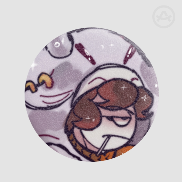 [SPOOKYMONTH] Ft. Roy Matching Plush Pin 