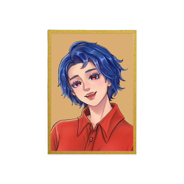 Stardew valley Emily Art Board A6 print
