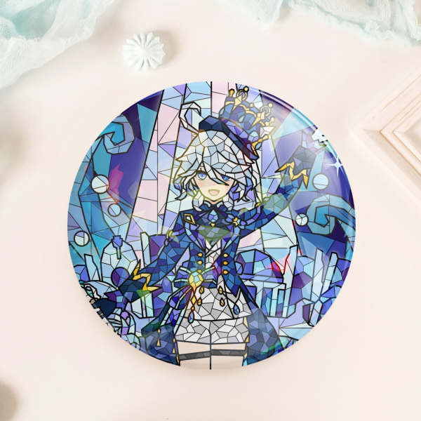 [Genshin Impact] Furina Round Badges (Button Pins)