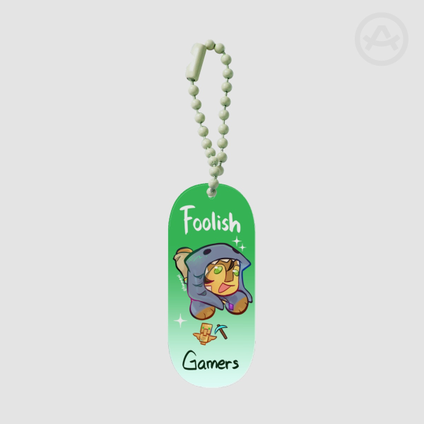 Foolish || Mini Keychain