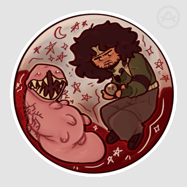 I Just Want To Live Iron Lung Sticker (other version)