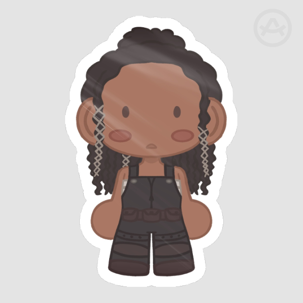 Eurydice (Morgan Dudley) Hadestown 2 Inch Sticker