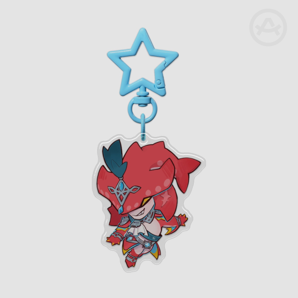 Sidon Epoxy Keychain