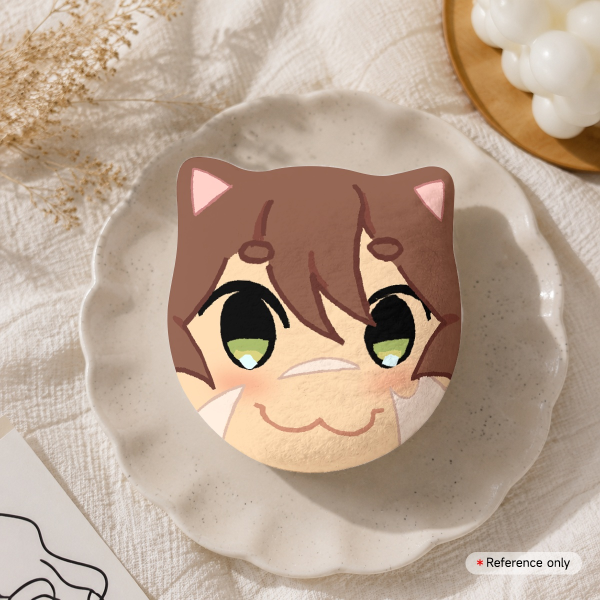 Kitty Scar Plush Pin