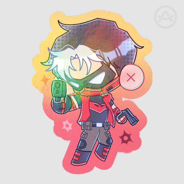 Red Hood Die Cut Sticker | Jason Todd DC Comics