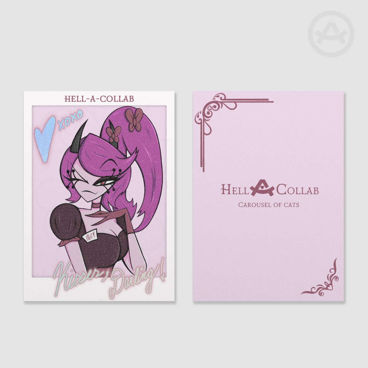 Maid Holo Melissa FanCard || Maid Cafe Hell-a-Collab