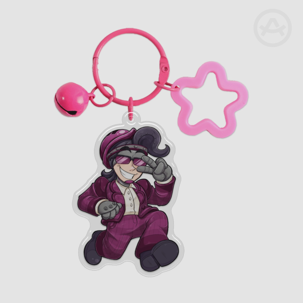 Toontown Corporate Clash Pacesetter Keychain