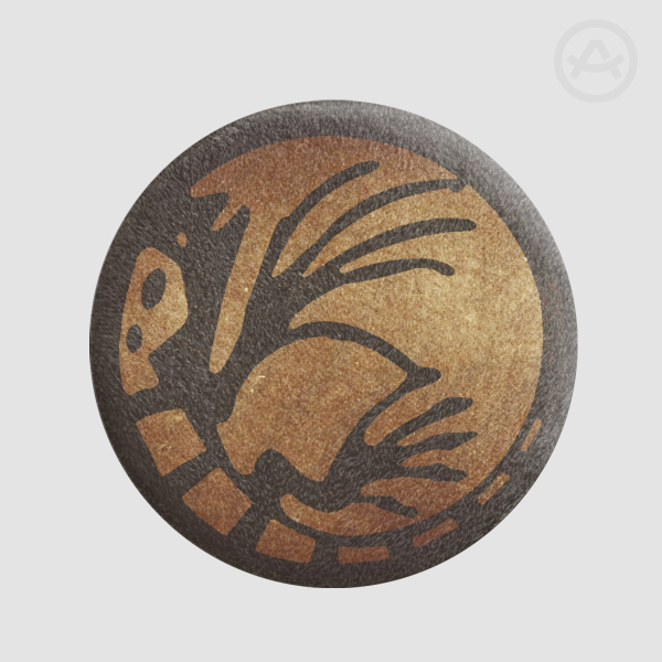 Mystery Disc Plush pin