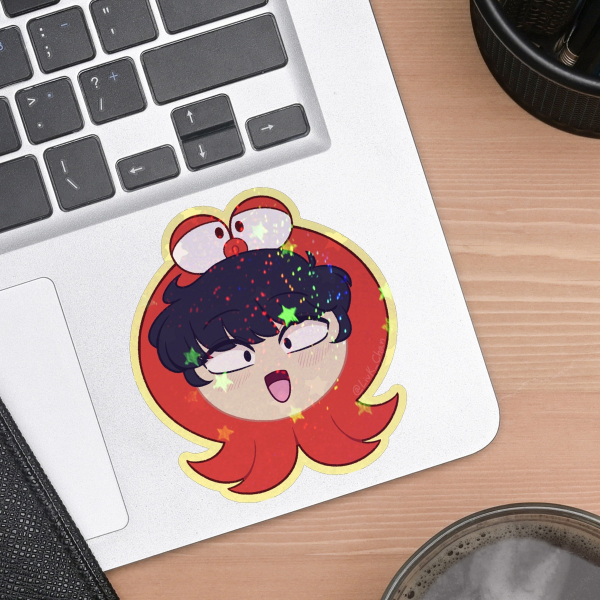 Nakamura Colored Edge Die Cut Stickers