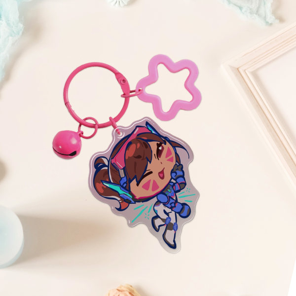 D.va Epoxy Keychain | OVERWATCH