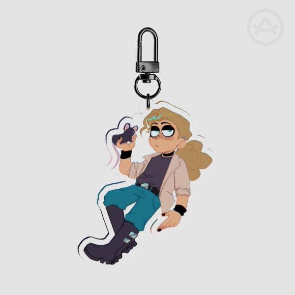 Dee KEYCHAIN (Metal Family)