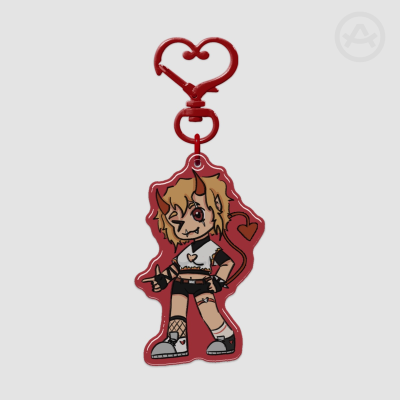 Yun ♥ OC ♥ Epoxy Clear Acrylic Keychain