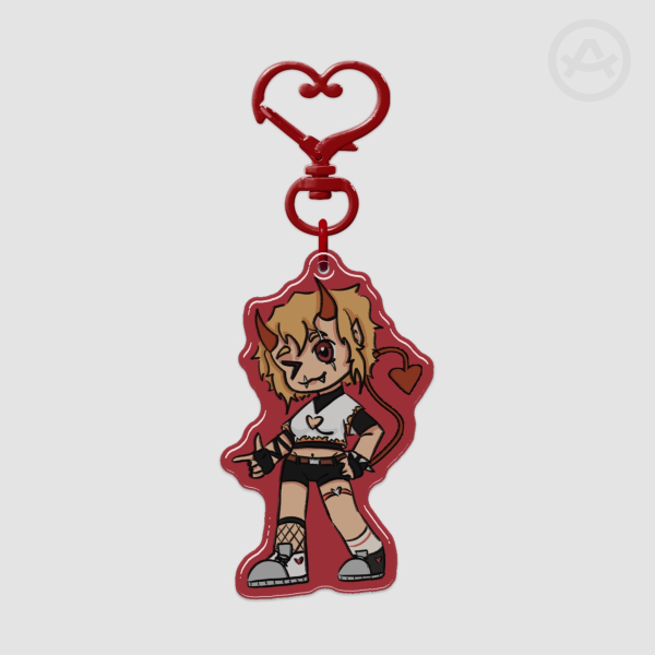 Yun ♥ OC ♥ Epoxy Clear Acrylic Keychain
