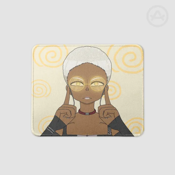 Gachiakuta Semiu Grier square mousepad