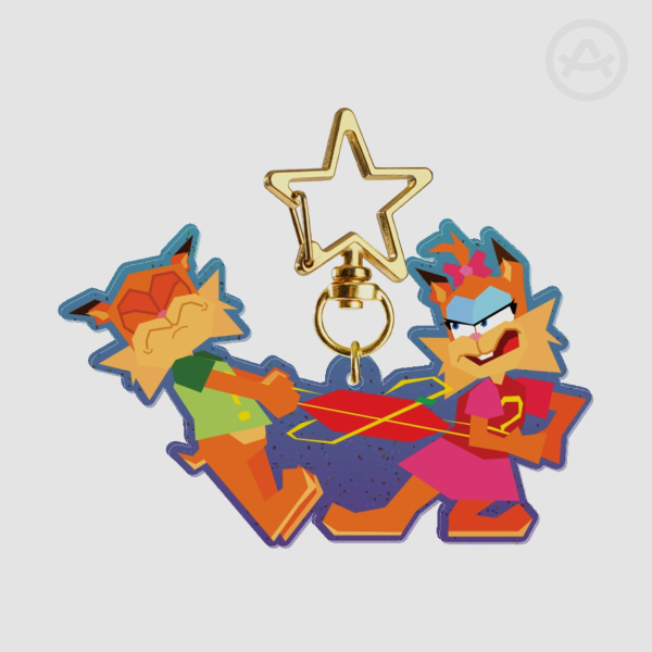 Terry & Terri Acrylic Keychain