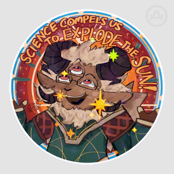 Pye-romaniac Sticker