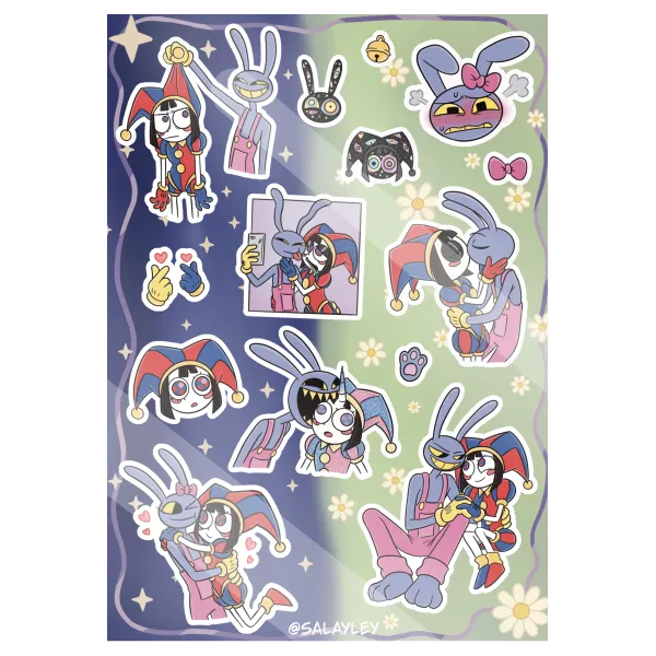 Funnybunny Sticker Sheet