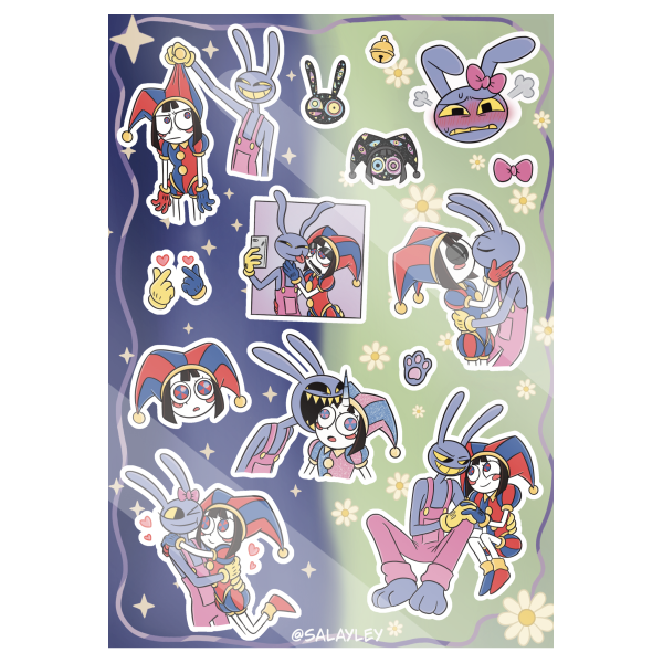Funnybunny Sticker Sheet