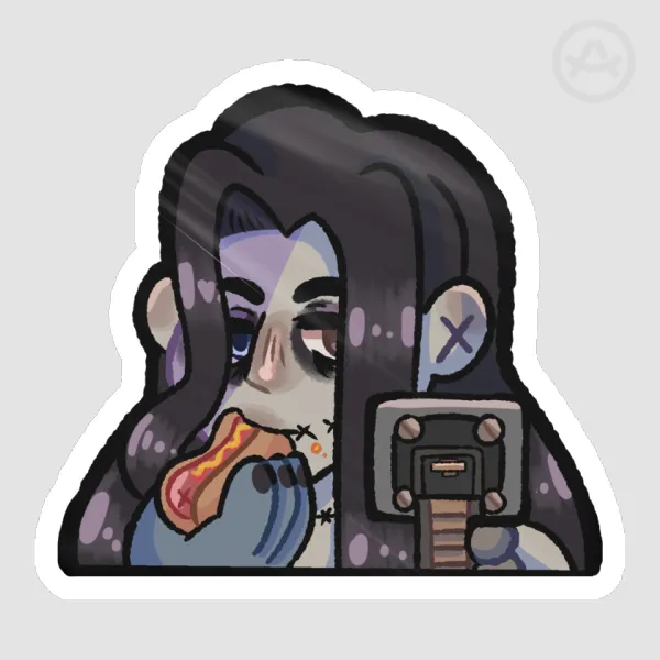 Victor Deadlock Sticker (Yummy!)