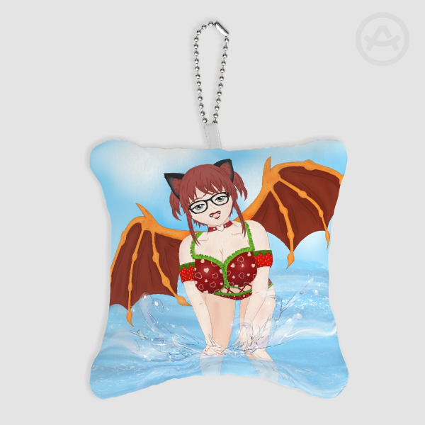 Choco Splash Mini Pillow Keychains