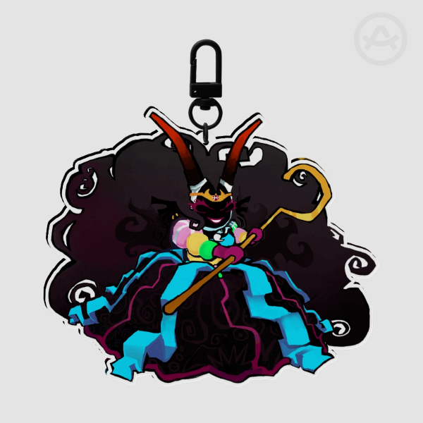Her Imperilous Consternation Keychain