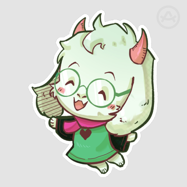 Ralsei Die Cut Sticker