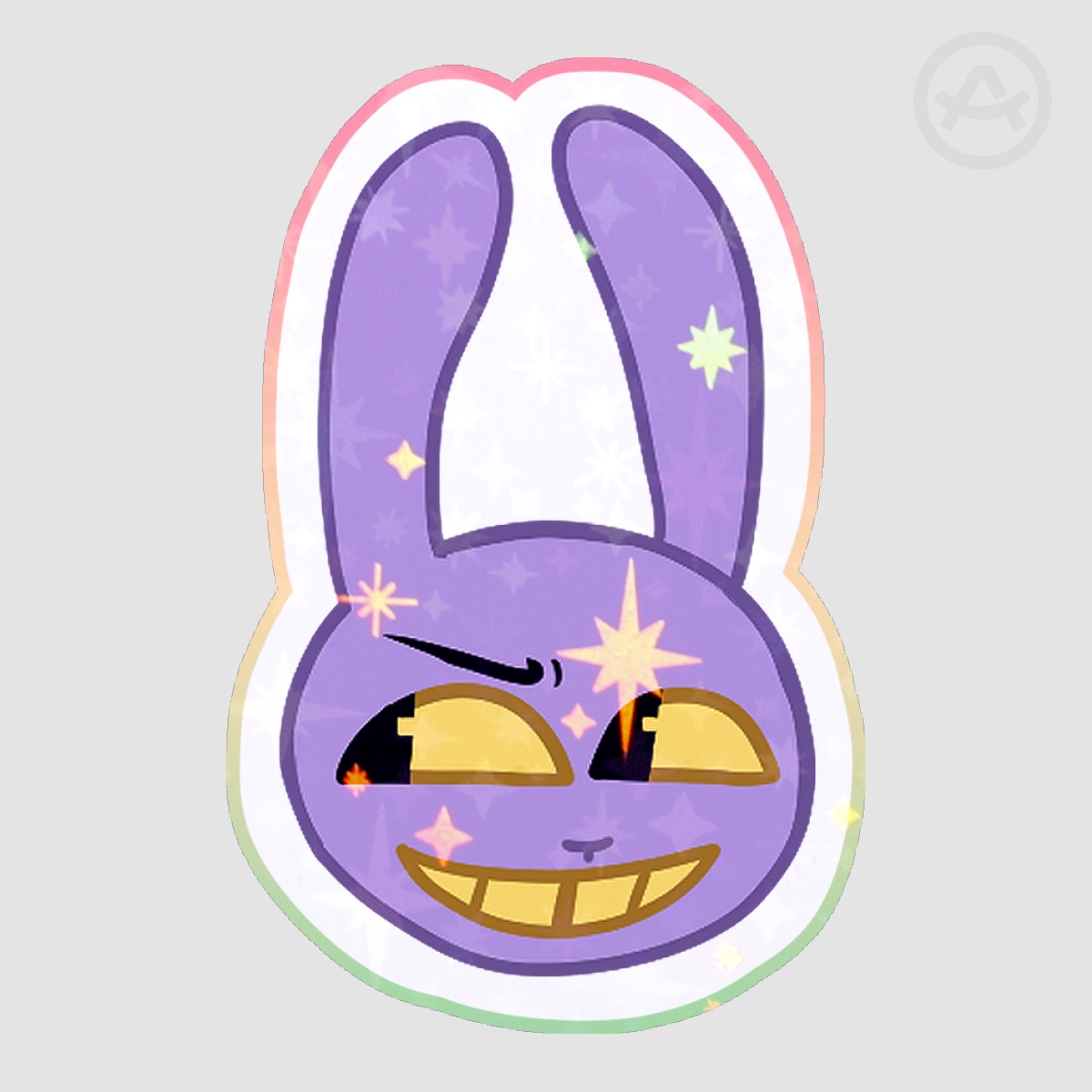 Jax Holographic Sticker