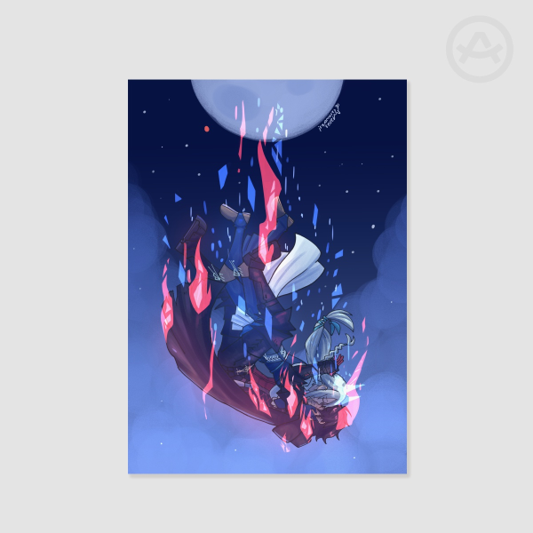 FF16 print - Falling Star