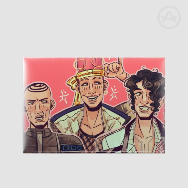 Date Everything Trio Pin