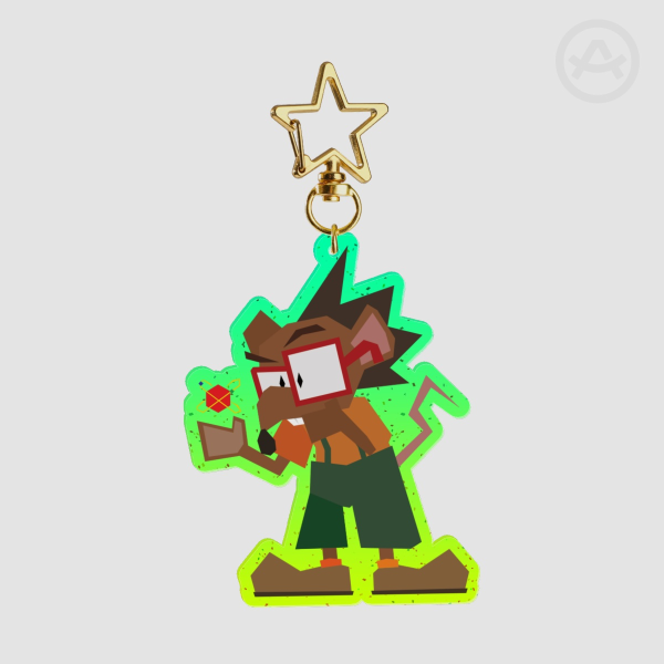 Virgil Acrylic Keychain