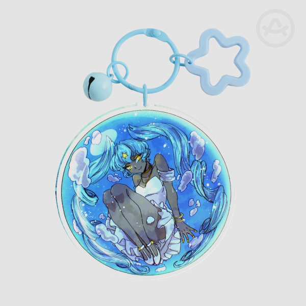 Hatsune Miku Argentina World Cup 2026 Acrylic Keychain