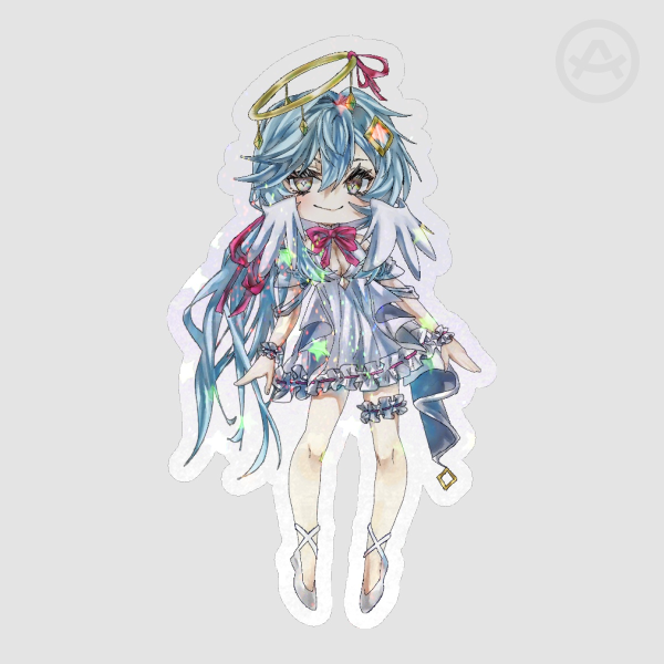 Angel Kohane Die Cut Stickers